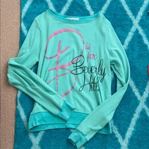 Wildfox sweatshirt “B is for Beverly Hills”